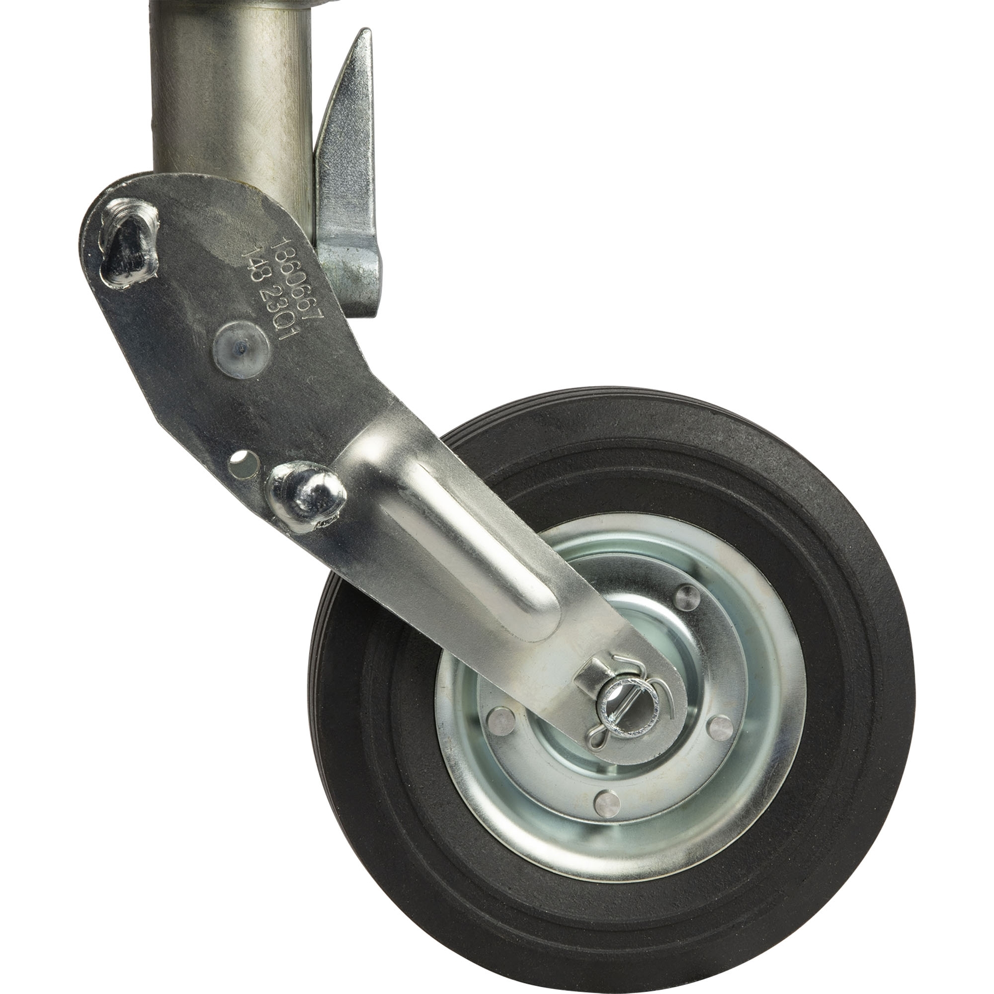 Automatik-Stützrad 60 mm vierkant, Stützlast 250kg