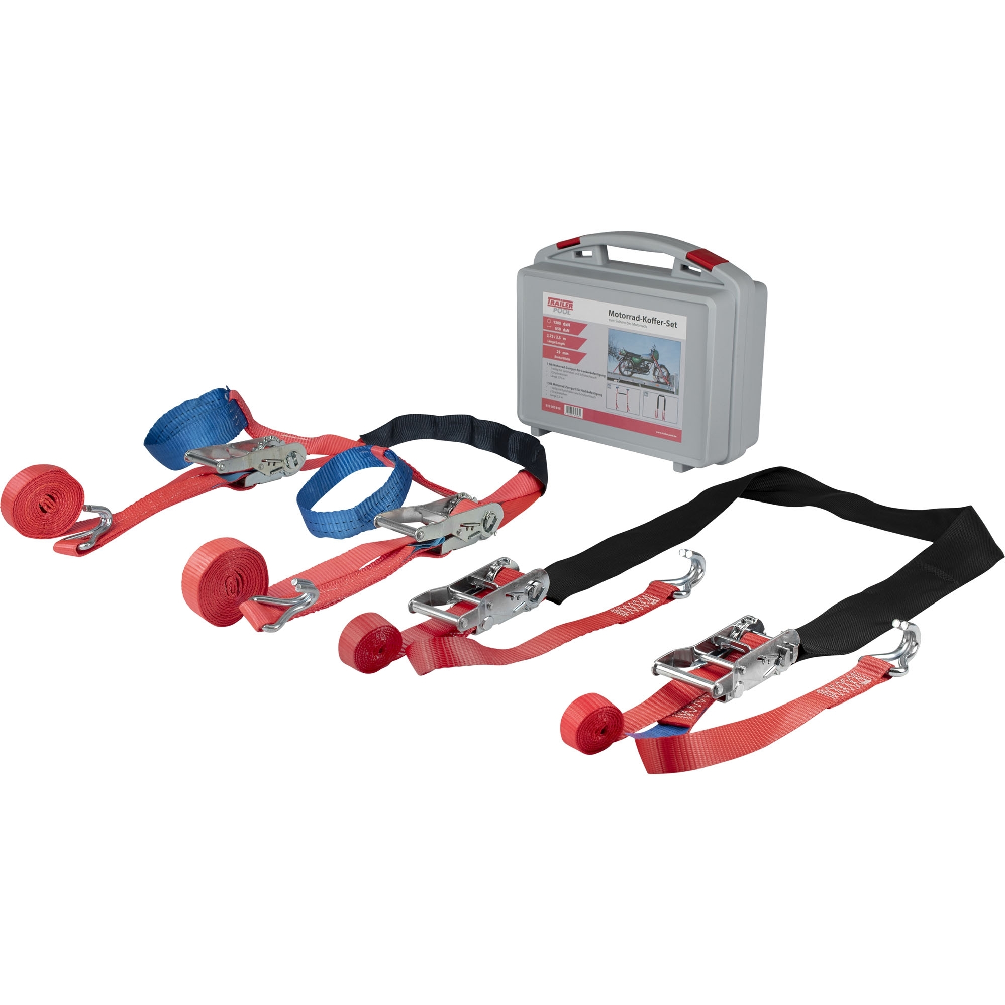 Motorrad-Zurrgurt Kofferset