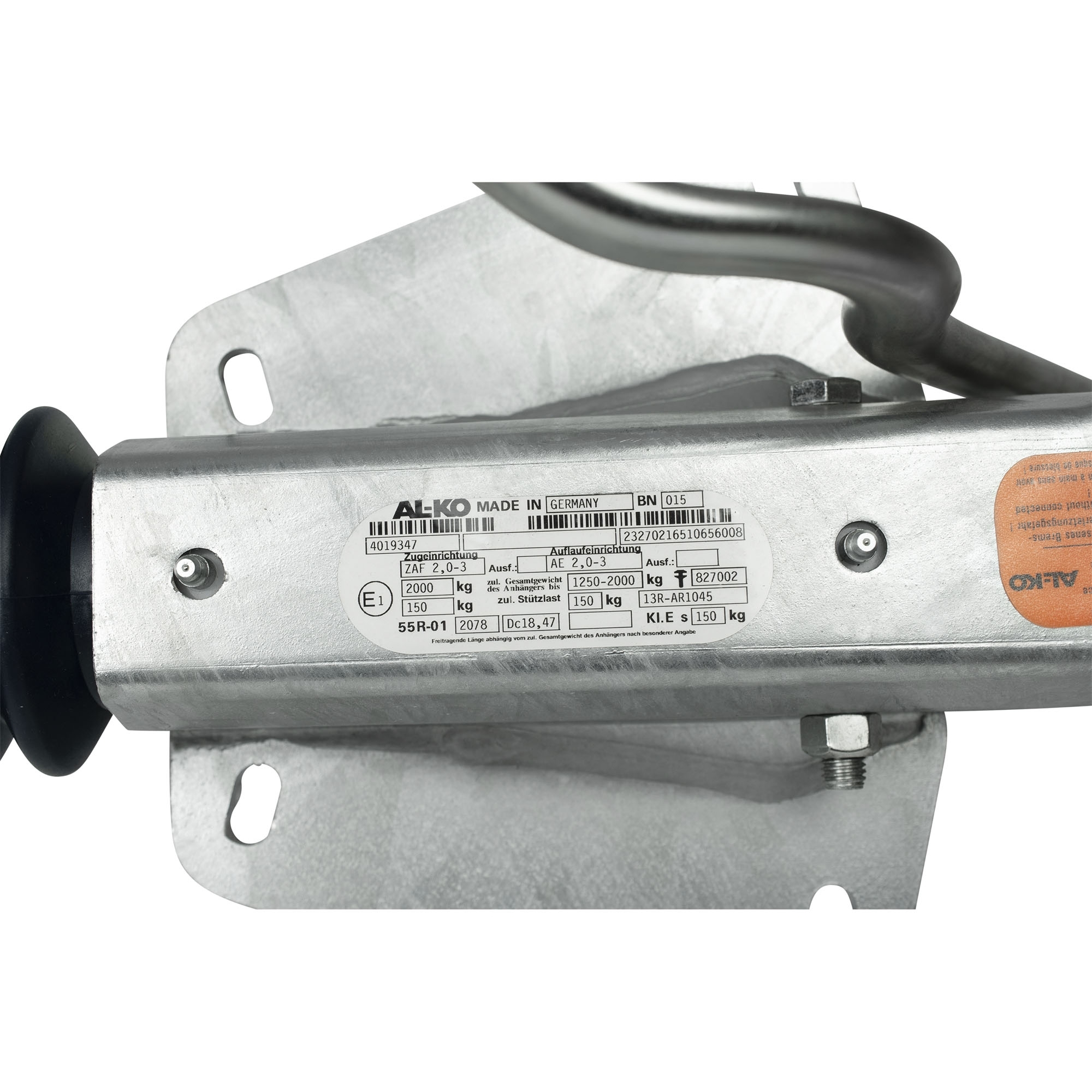 Auflaufeinrichtung BPW, V, Typ ZAF 2,0-3