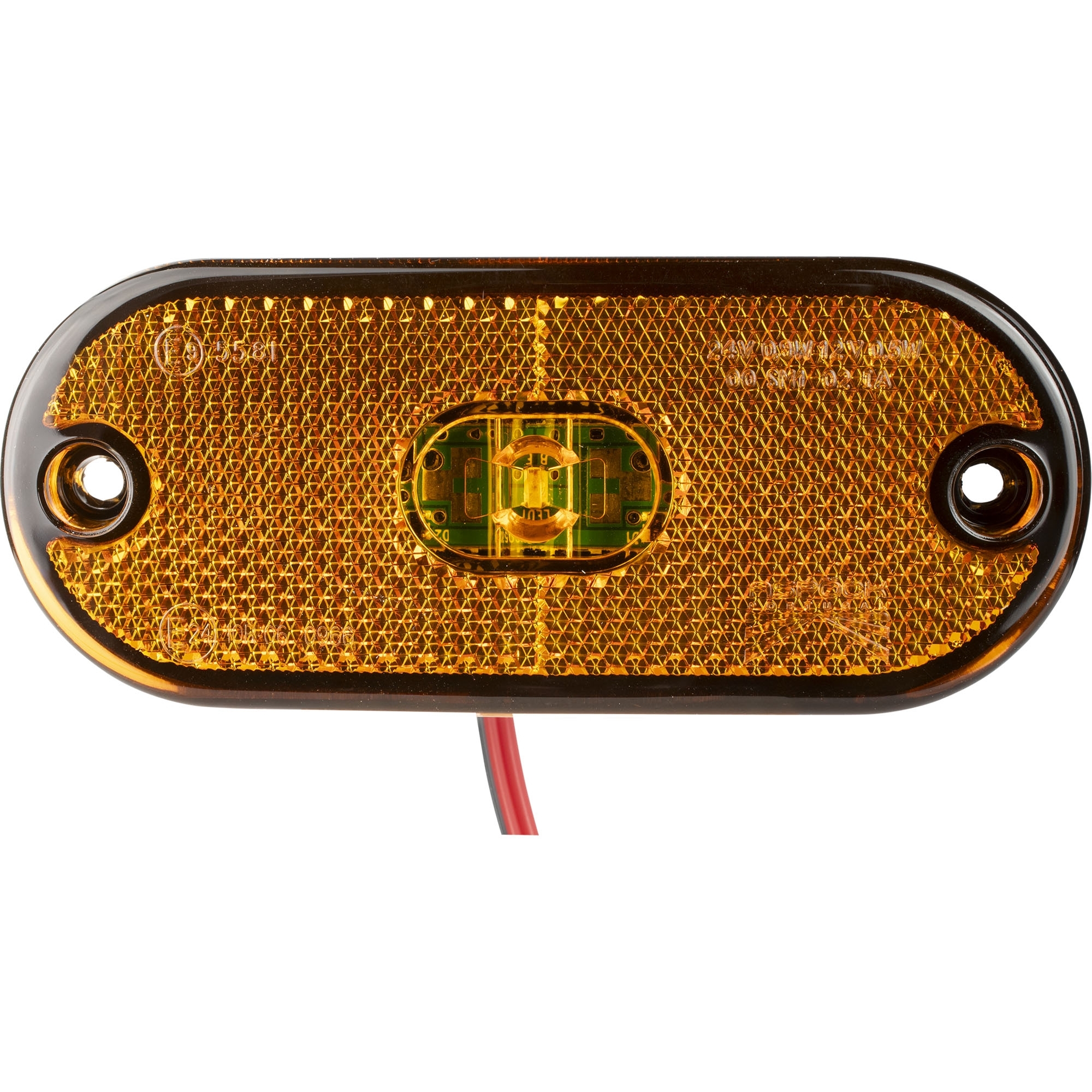 Seitenmarkierungsleuchte LED Flatpoint 3, gelb