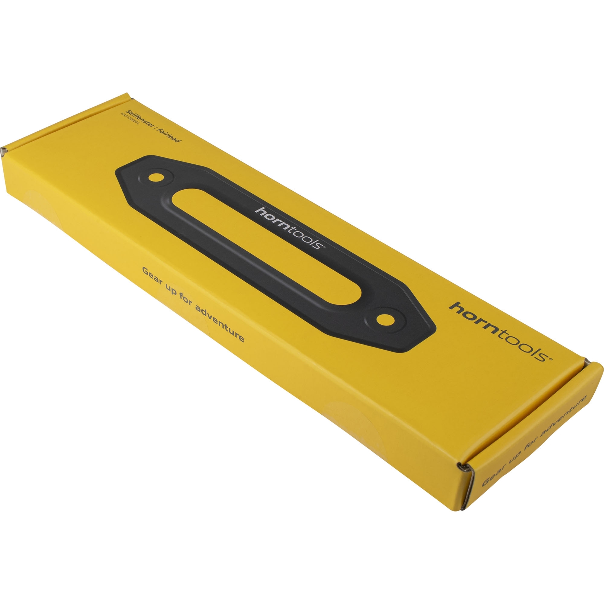 Seilfenster für Kunststoffseil,  Aluminium, Schwarz eloxiert