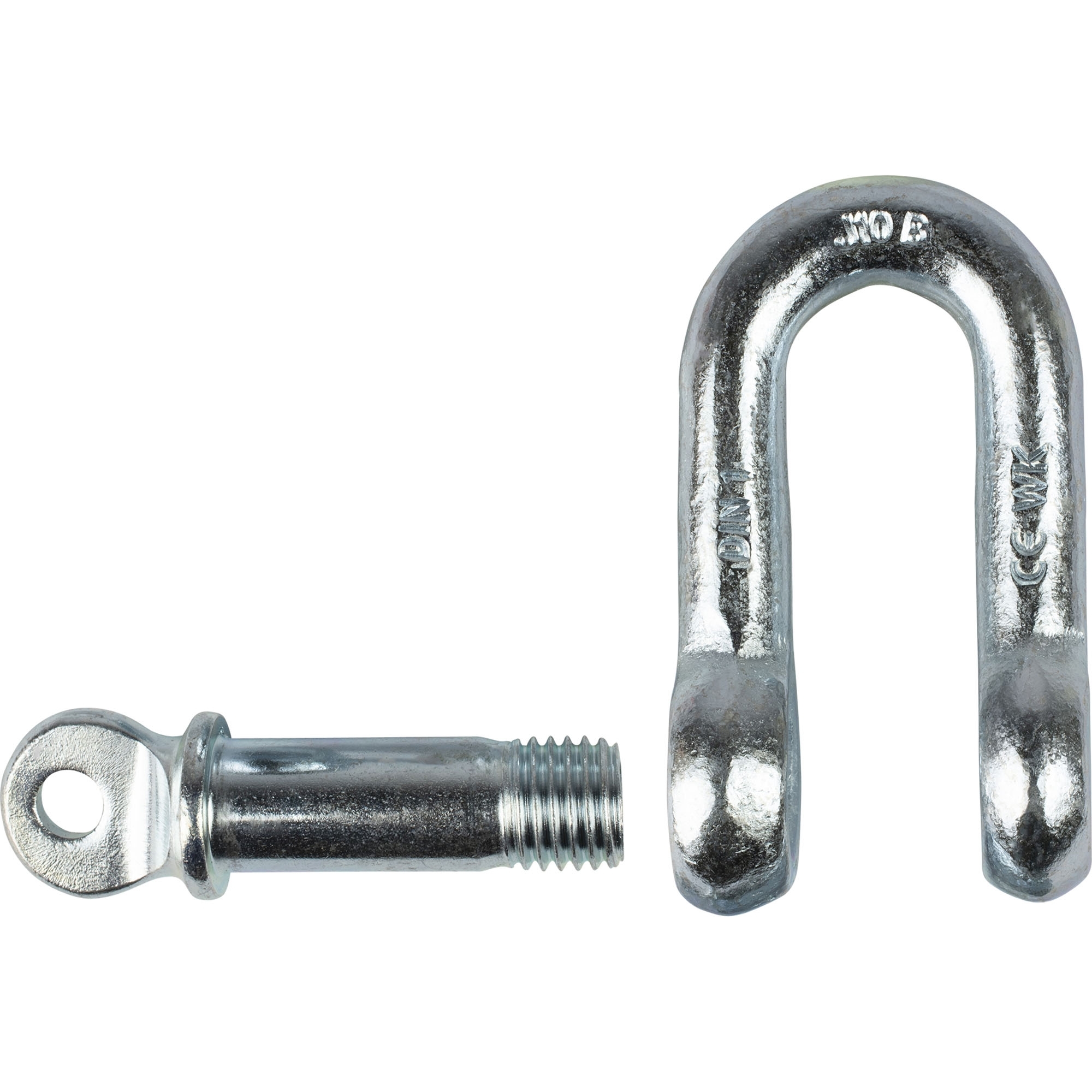 Schäkel, Bolzen-Ø 16 mm, Tragfähigkeit 1000 kg