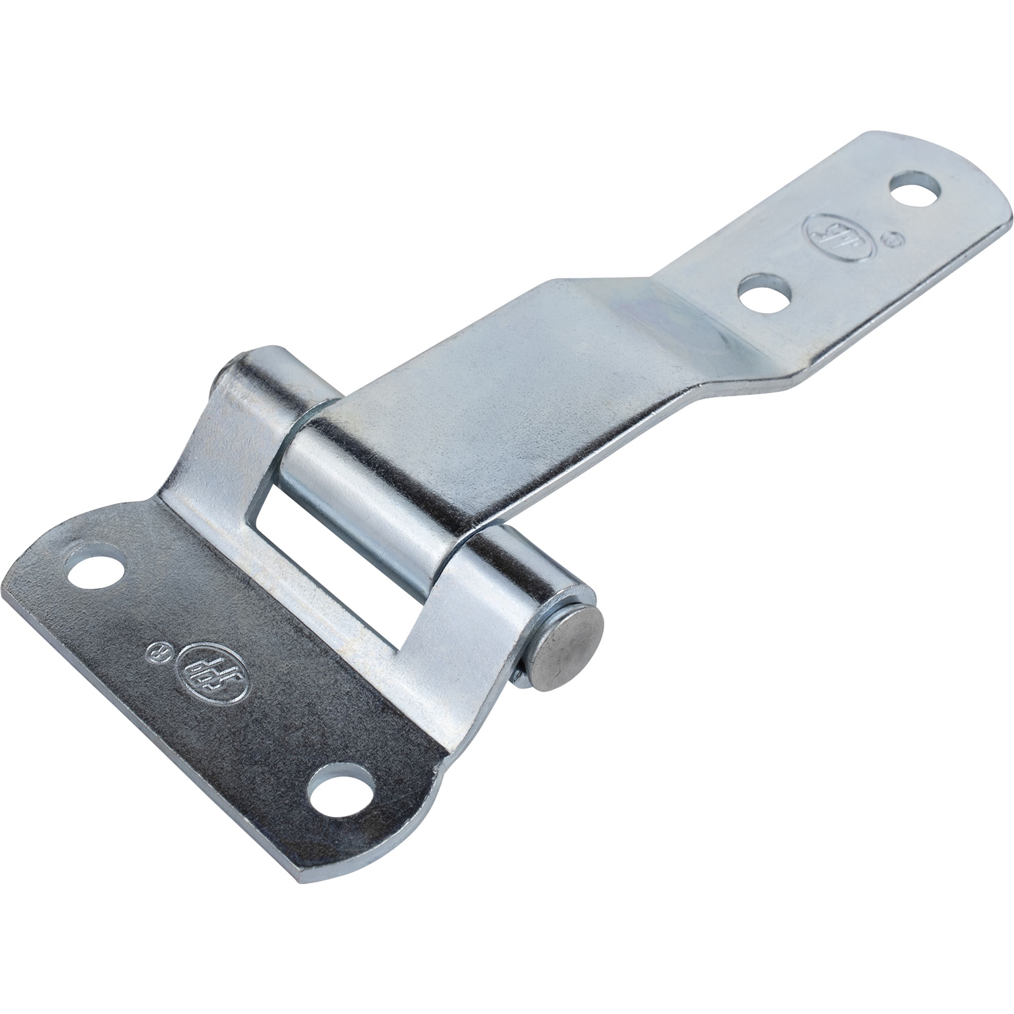 Scharnier Stahl verzinkt, Gesamtlänge 140 mm, gek
