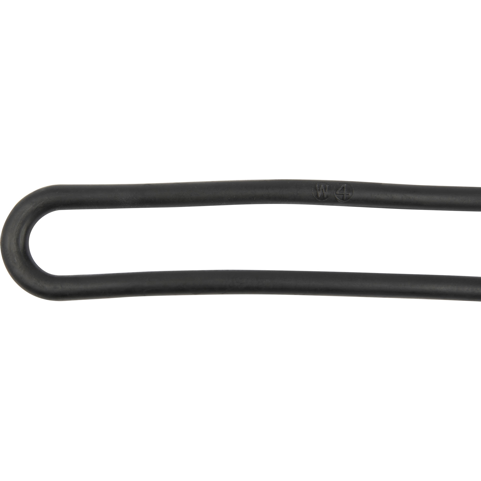 Gummispannring, Länge 200 mm, Ø 8 mm, schwarz
