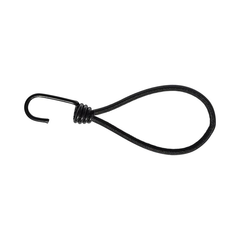 25 x Gummispanner/Spiralhaken, 130 mm, Seil-Ø 6 mm
