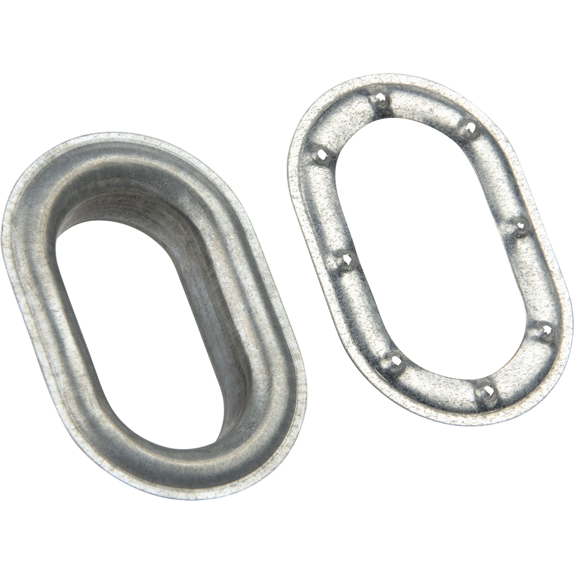 Ovalöse, verzinkt, 42 x 22 mm