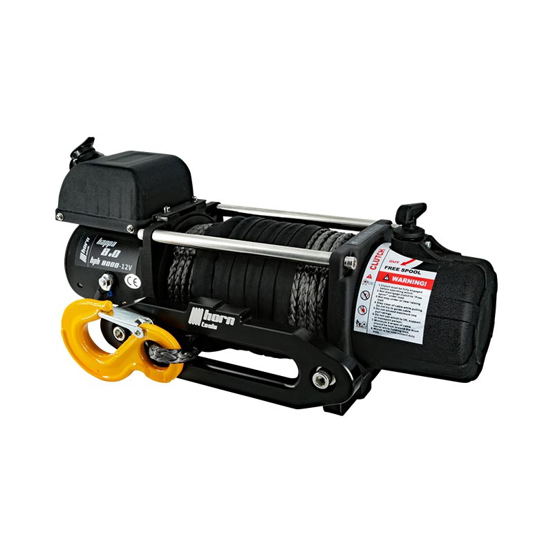 Seilwinde Kappa 8.0, 12 V, Zugk. 3600 kg Kunst.-Seil